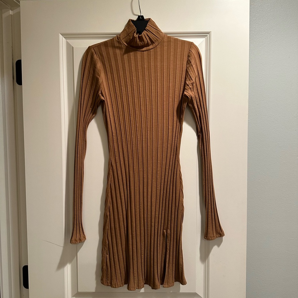 Reformation Libra Long Sleeve Minidress